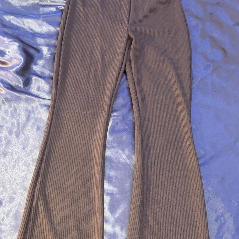 Wide Leg Brown Jeans